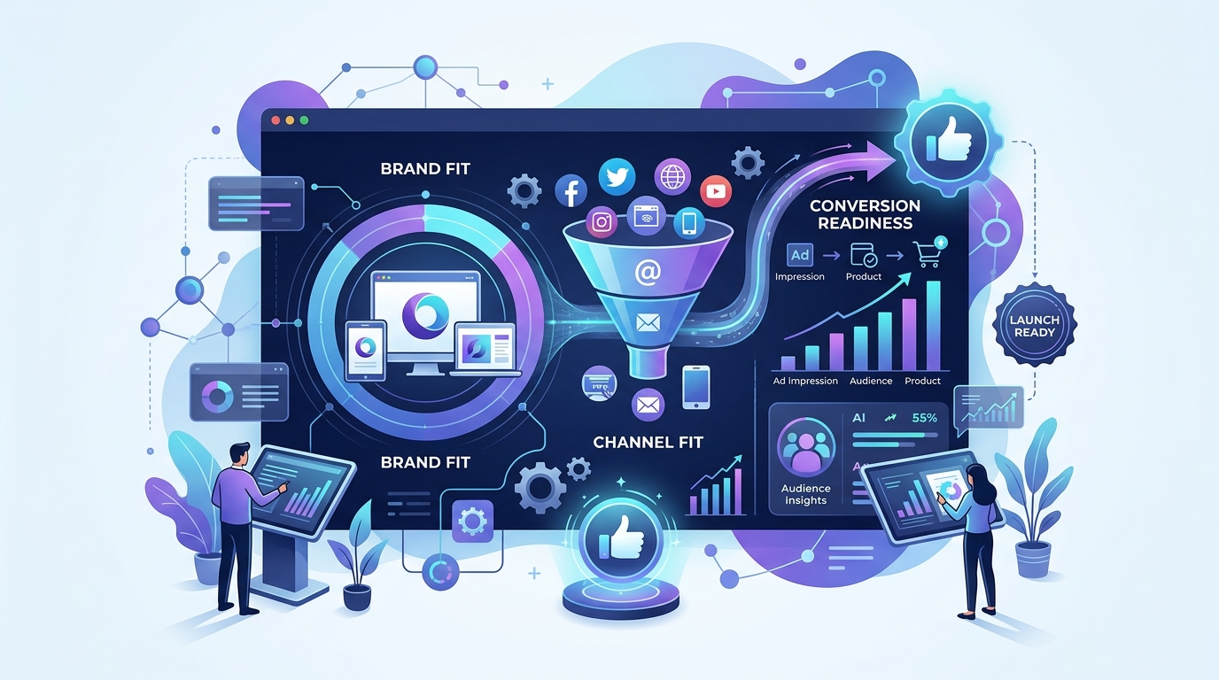 Measuring AI Asset Quality Before Launch: Brand Fit, Channel Fit and Conversion Readiness